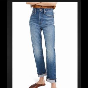 Madewell selvedge classic straight leg jeans